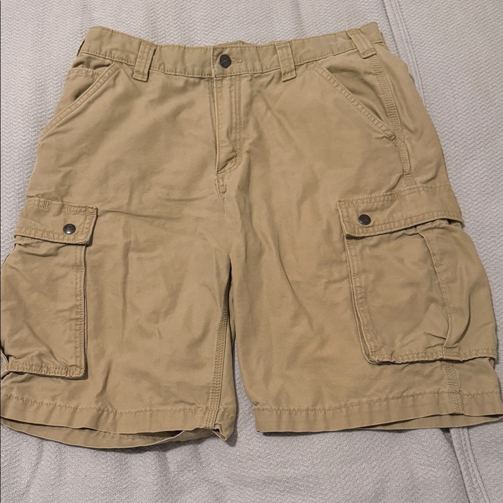 Carhartt Men's Khaki Cargo Shorts